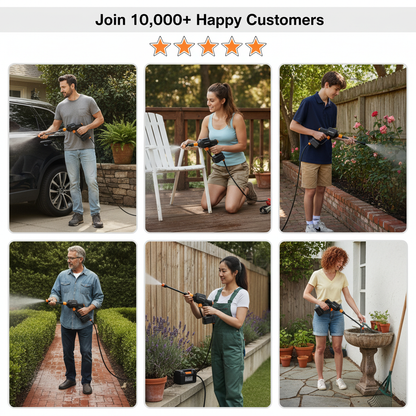 Jetform HydroBlast Pro — Cordless Pressure Washer Kit